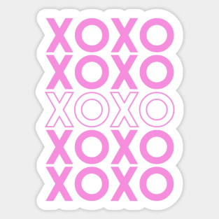 xoxo Sticker